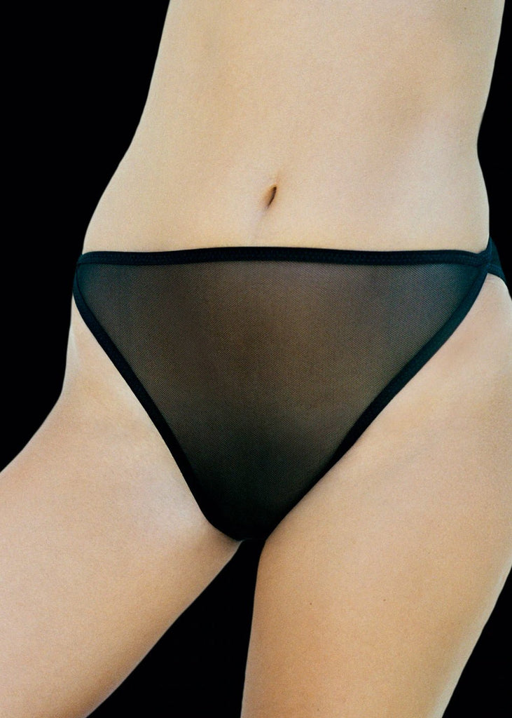 Kye Intimates Black Mies Brief - New Classics Studios Sustainable Ethical Fashion Canada