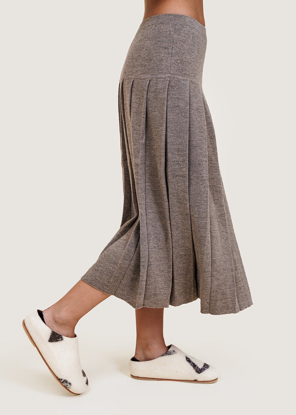 Lauren Manoogian Rock Pleat Skirt - New Classics Studios Sustainable Ethical Fashion Canada