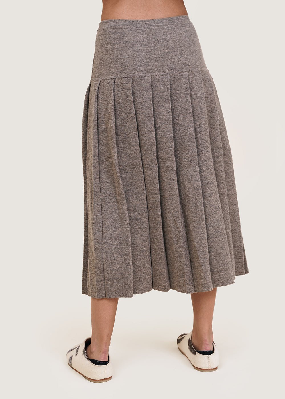 Lauren Manoogian Rock Pleat Skirt - New Classics Studios Sustainable Ethical Fashion Canada