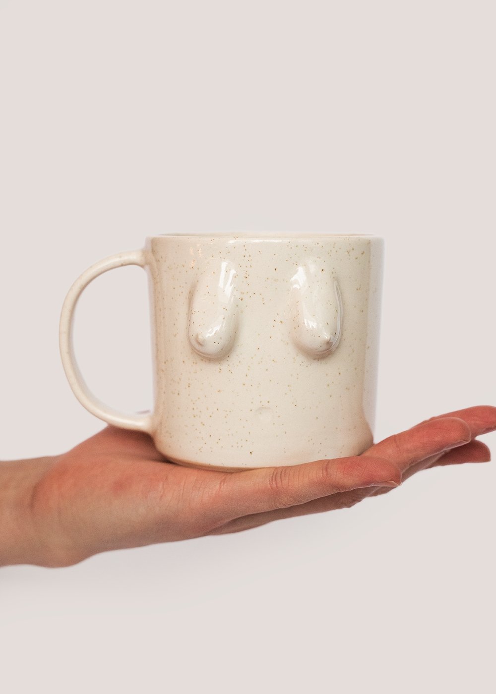 Ivory Boob Mug