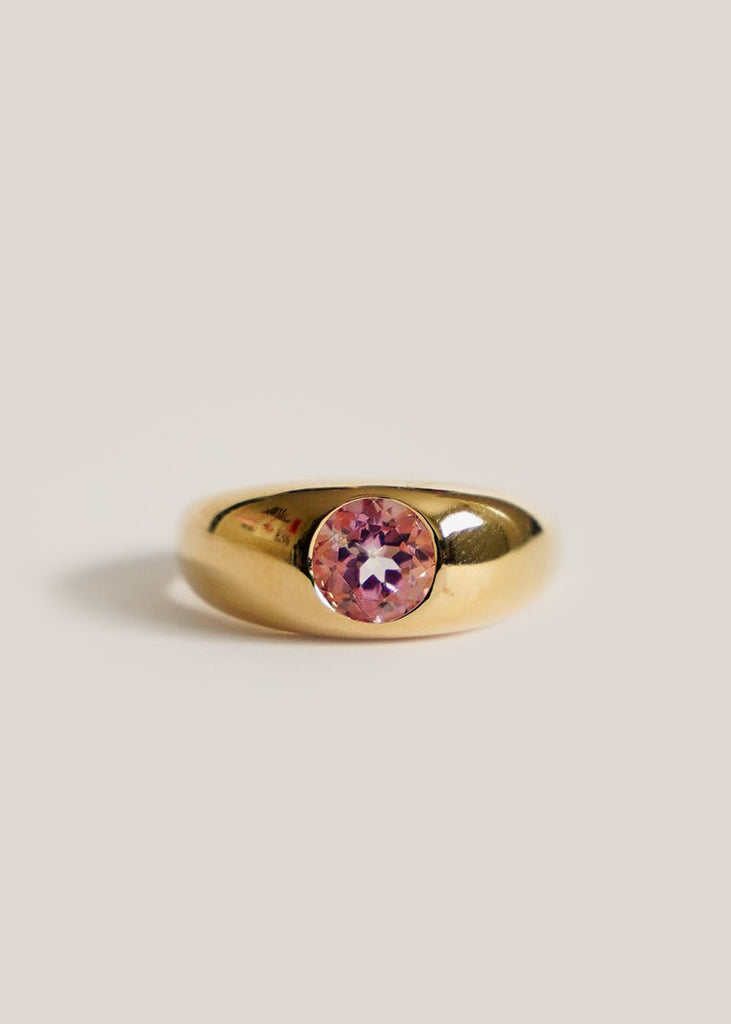 LUINY Pink Topaz Hilma Ring - New Classics Studios Sustainable Ethical Fashion Canada
