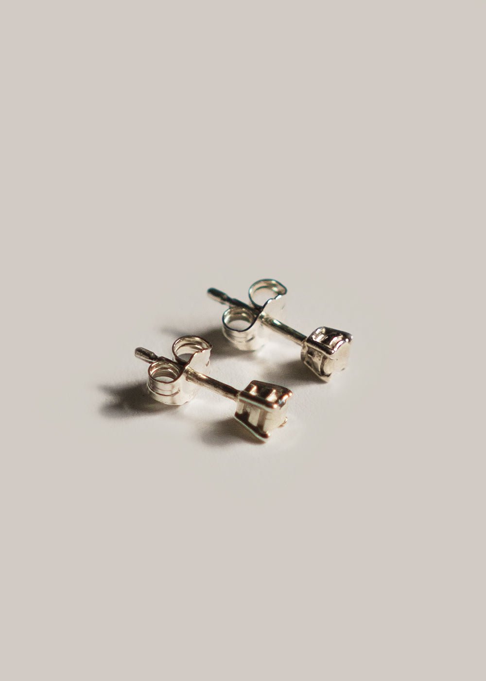 Martine Ali Silver Stone Prince Earrings - New Classics Studios Sustainable Ethical Fashion Canada