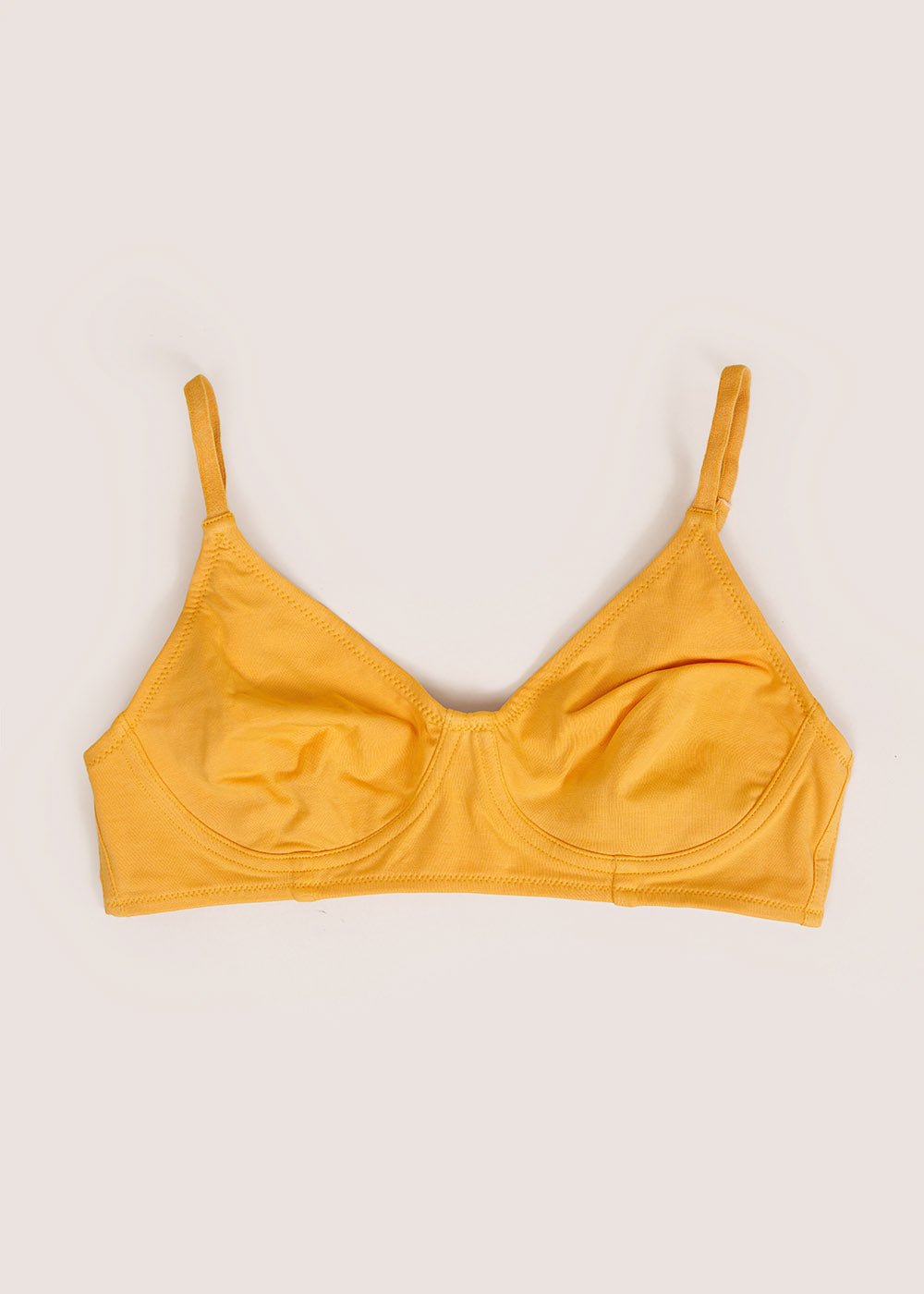 Organic Full Cup Wirefree Bra in Marigold by NICO – New Classics