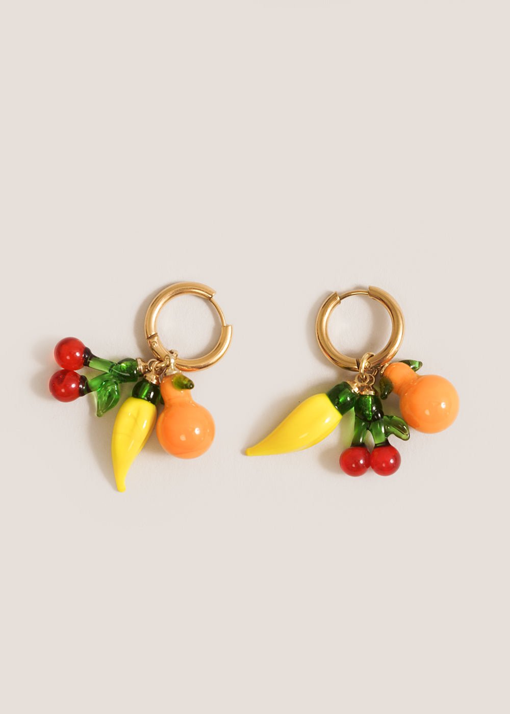 La Fruta Hoop Earrings