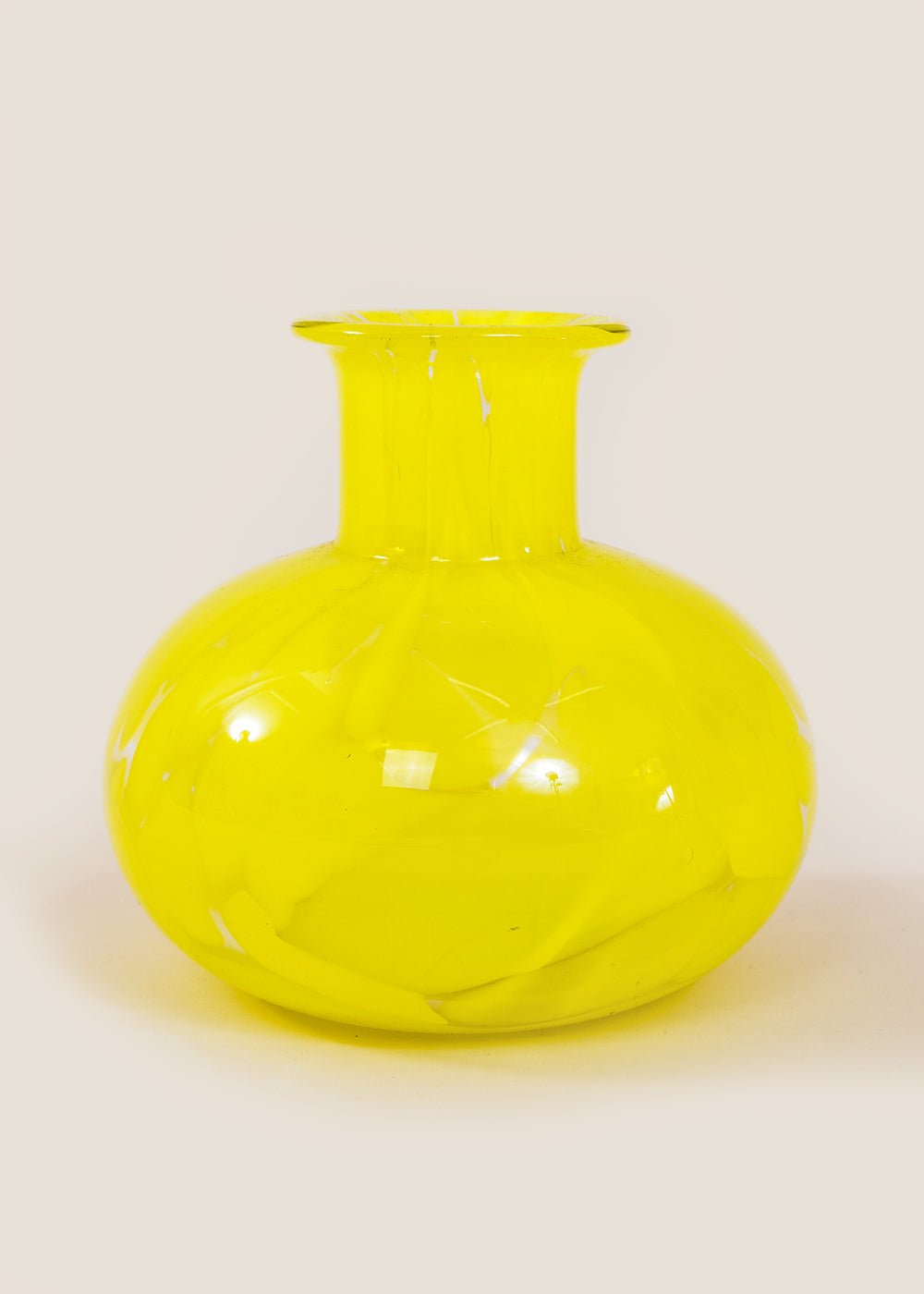 Ode Vintage Fluorescent Art Glass Vase - New Classics Studios Sustainable Ethical Fashion Canada