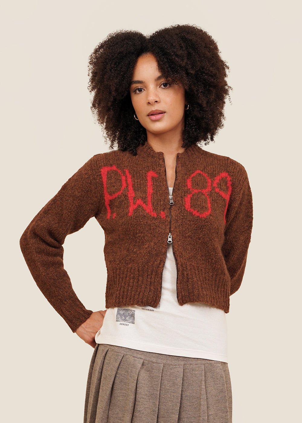 Ben Perdut Jacket in Brown by PALOMA WOOL – New Classics Studios