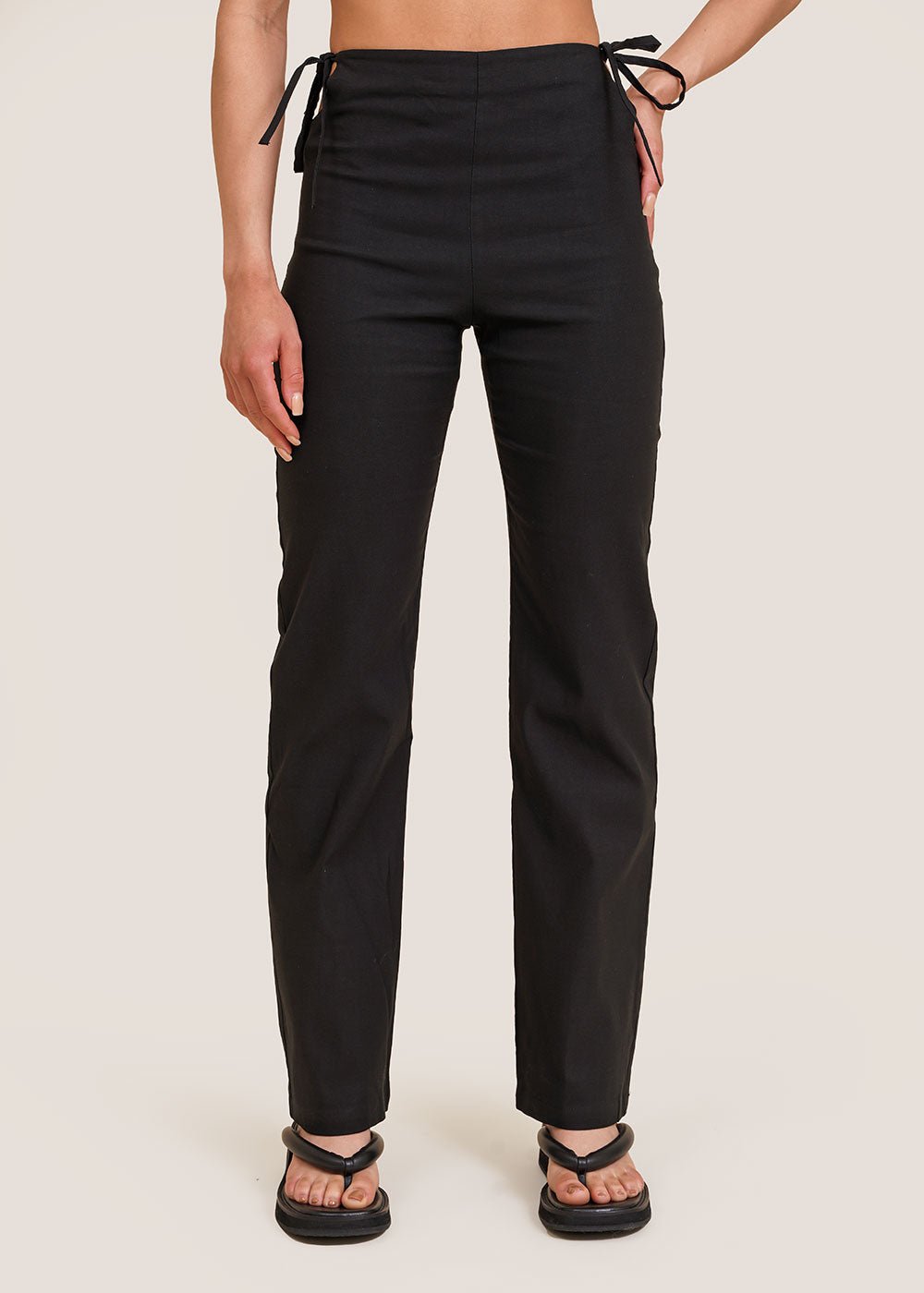 Paloma Wool Black Scurry Pants - New Classics Studios Sustainable Ethical Fashion Canada