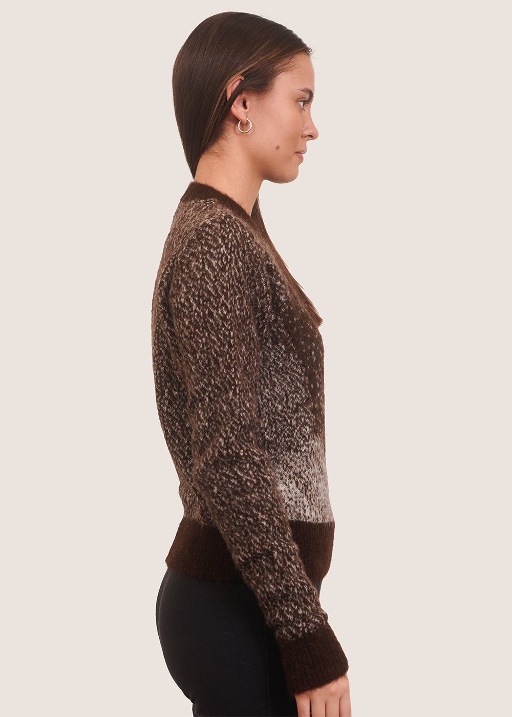 Paloma Wool Dark Brown Paufito Sweater - New Classics Studios Sustainable Ethical Fashion Canada