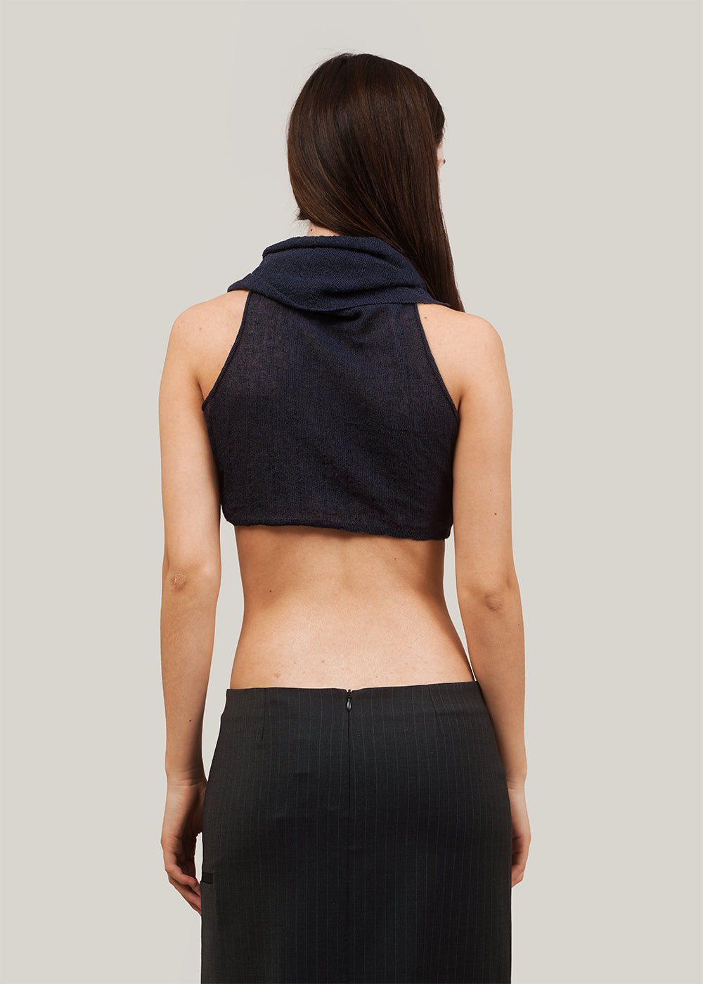Paloma Wool Dark Navy Caril Top - New Classics Studios Sustainable Ethical Fashion Canada