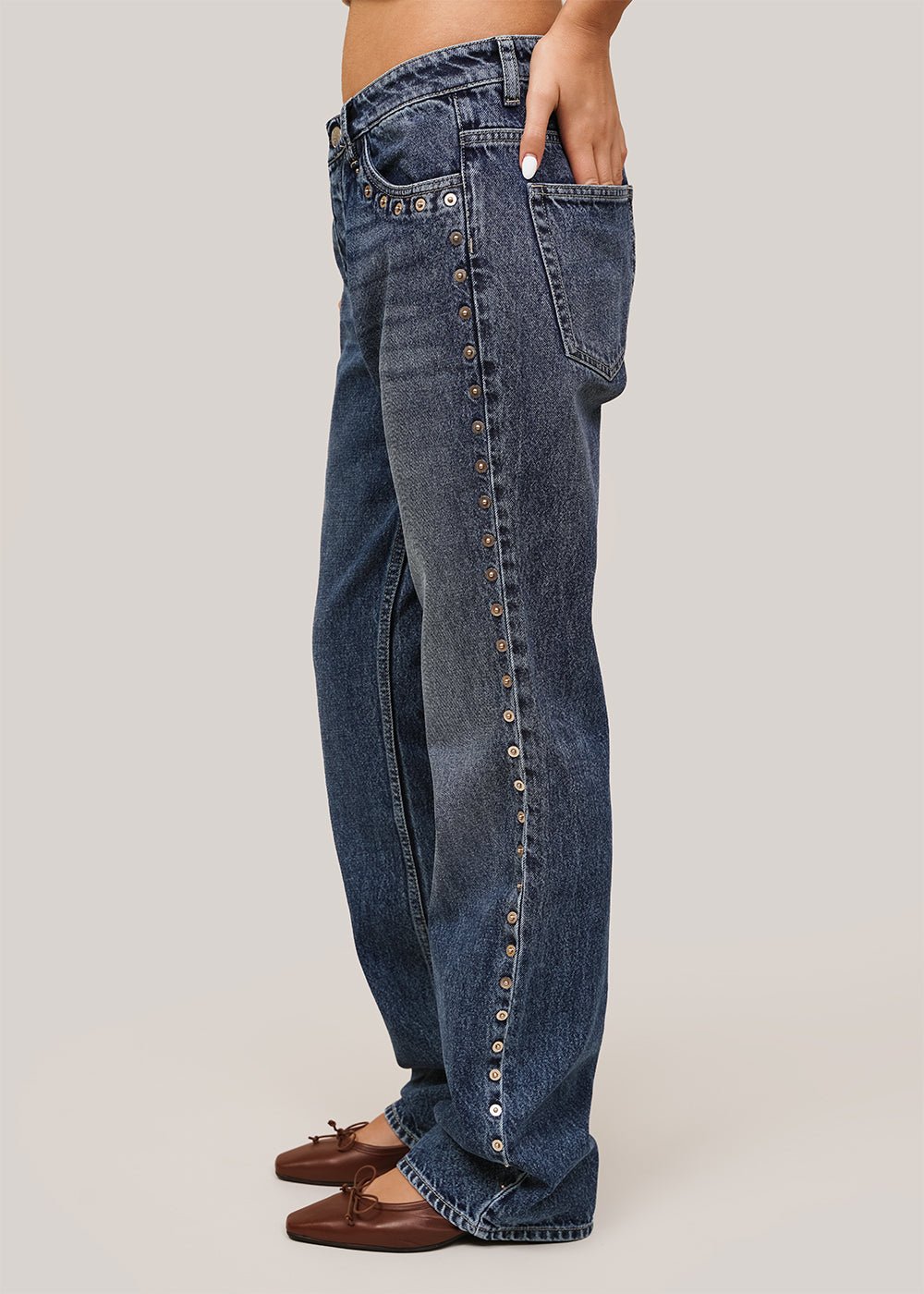 Paloma Wool Denim Crowd Jeans - New Classics Studios Sustainable Ethical Fashion Canada