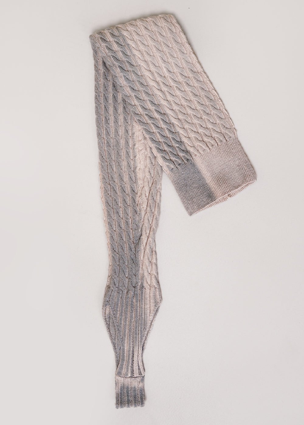 Boiled Wool Gray Leg Warmers, Felted Organic Wool Leggings, Knit