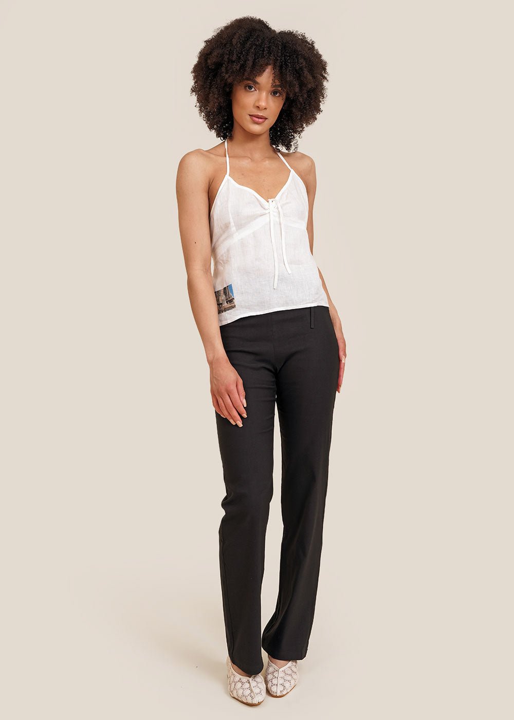 Paloma Wool Off-White Katie Top - New Classics Studios Sustainable Ethical Fashion Canada