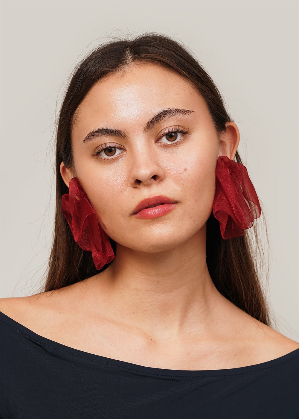 Paloma Wool Wine Celine Earrings - New Classics Studios Sustainable Ethical Fashion Canada