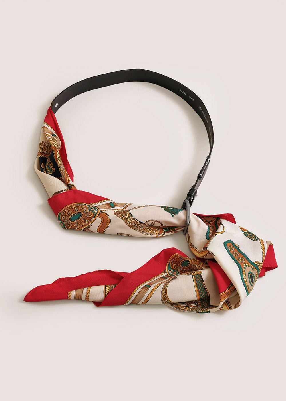 Paris RE Made Vintage Belt Scarf - New Classics Studios Sustainable Ethical Fashion Canada