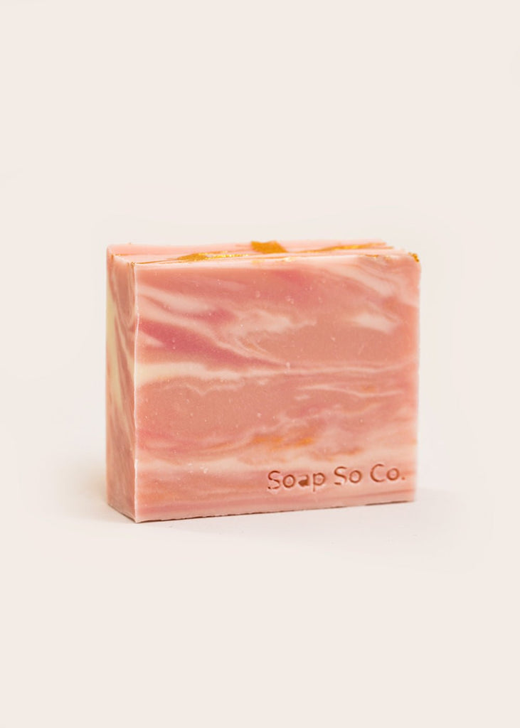 Soap So Co. Rose Quartz Bar Soap - New Classics Studios Sustainable Ethical Fashion Canada