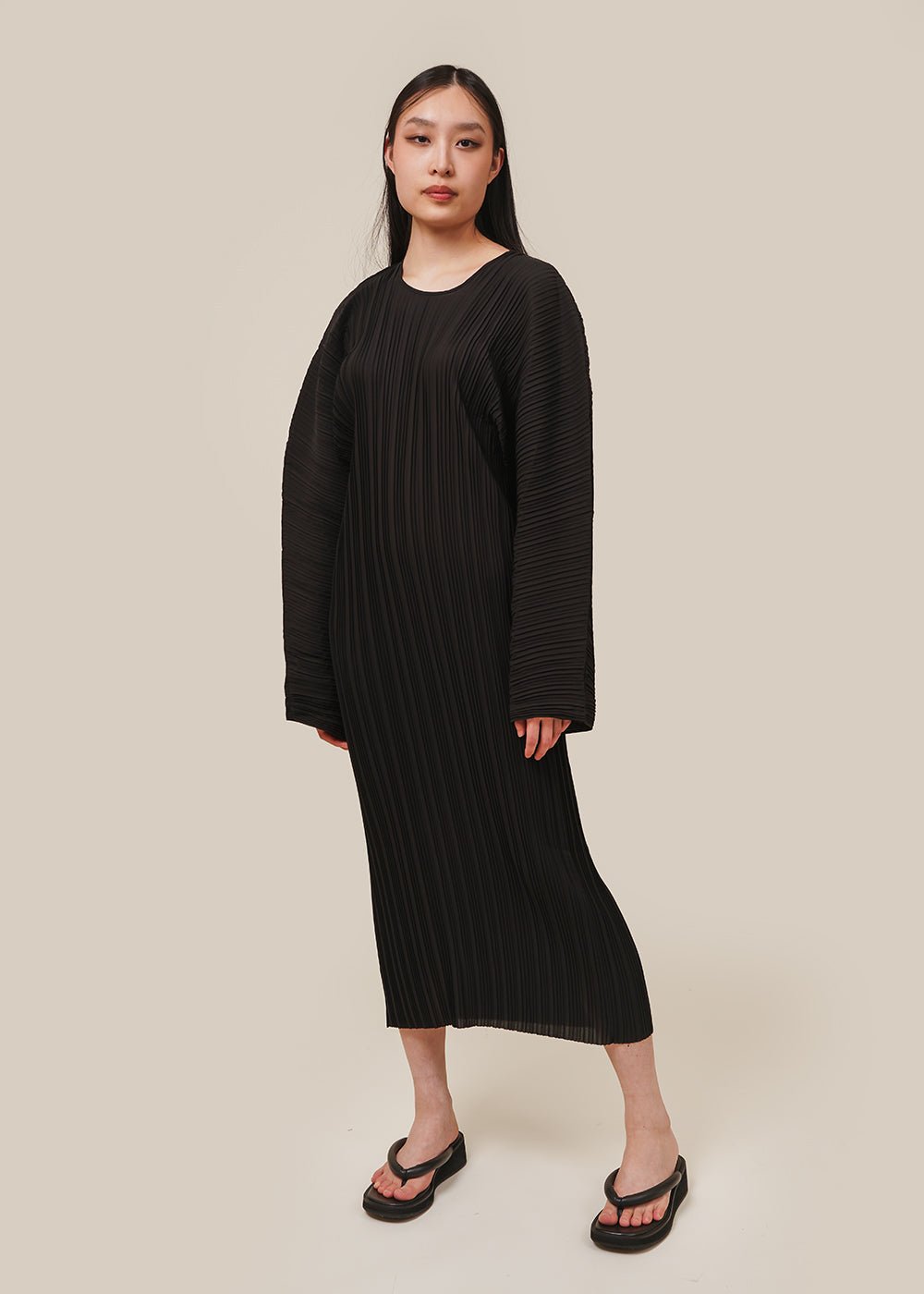Stylein Black Indo Dress - New Classics Studios Sustainable Ethical Fashion Canada