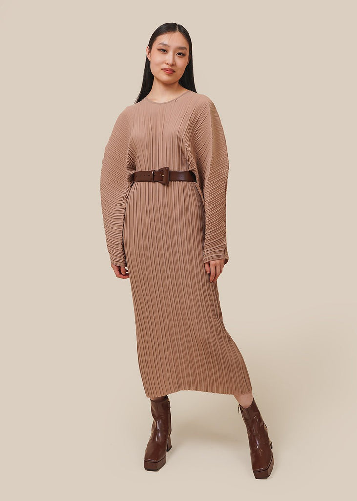 Stylein Nougat Indo Dress - New Classics Studios Sustainable Ethical Fashion Canada