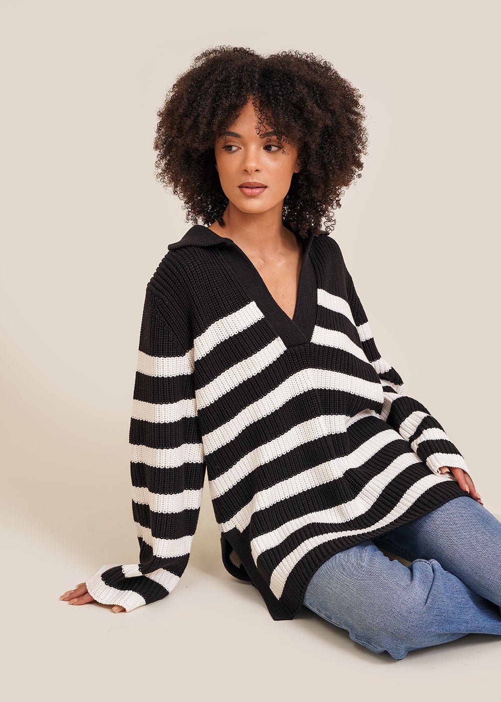 Stylein Striped Arien Sweater - New Classics Studios Sustainable Ethical Fashion Canada