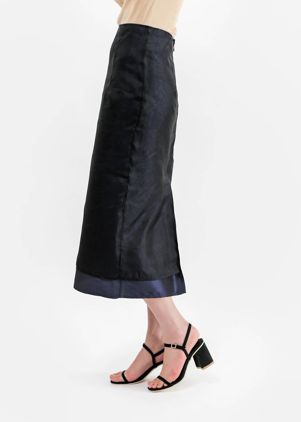 Suzanne Rae Double Layer A-Line Skirt - New Classics Studios Sustainable Ethical Fashion Canada