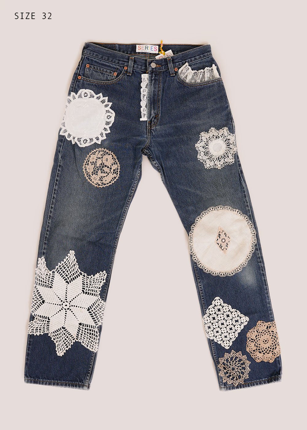THE SERIES Doily Denim Pants - New Classics Studios Sustainable Ethical Fashion Canada