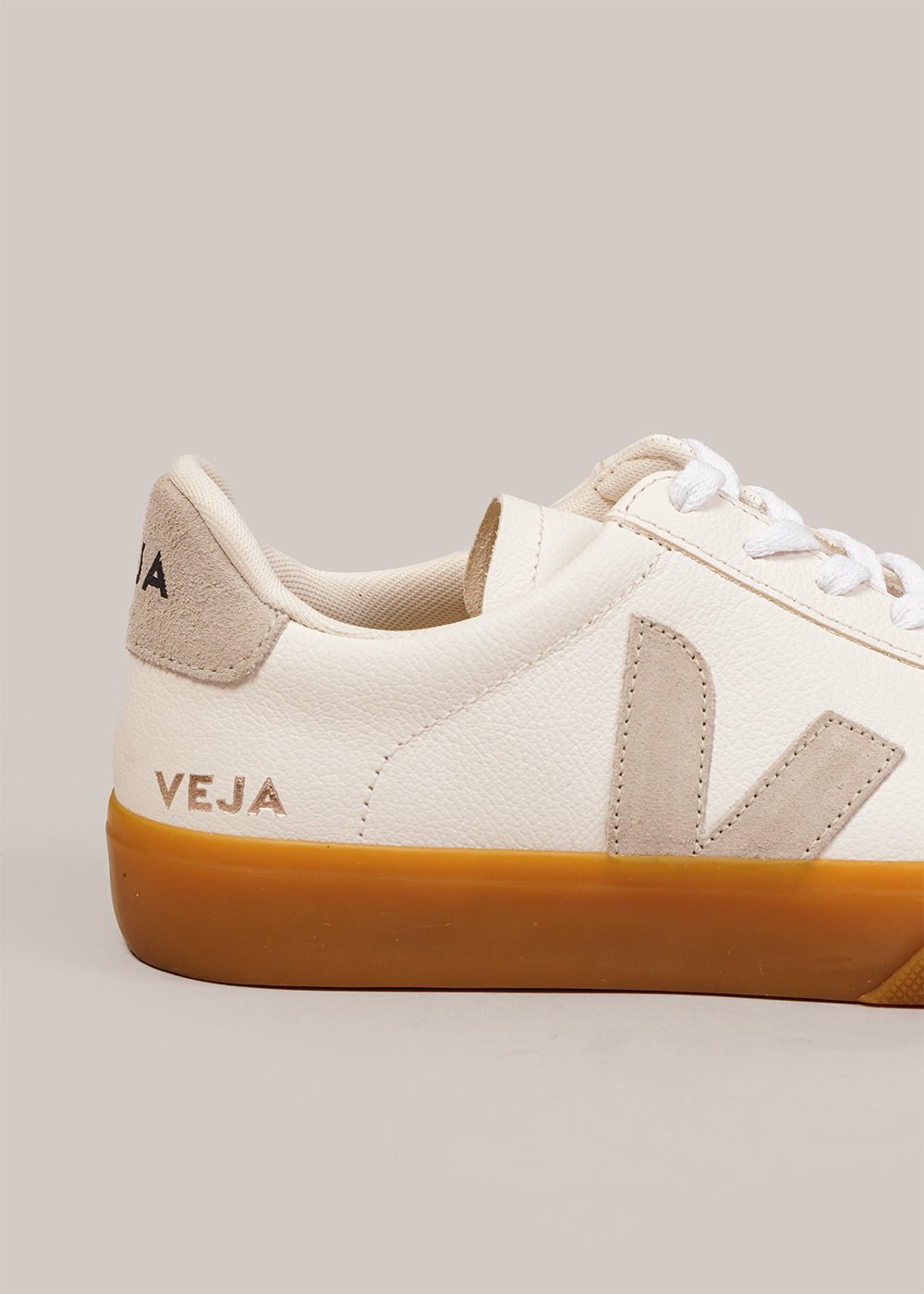 Veja Extra-White Natural Campo Sneakers - New Classics Studios Sustainable Ethical Fashion Canada