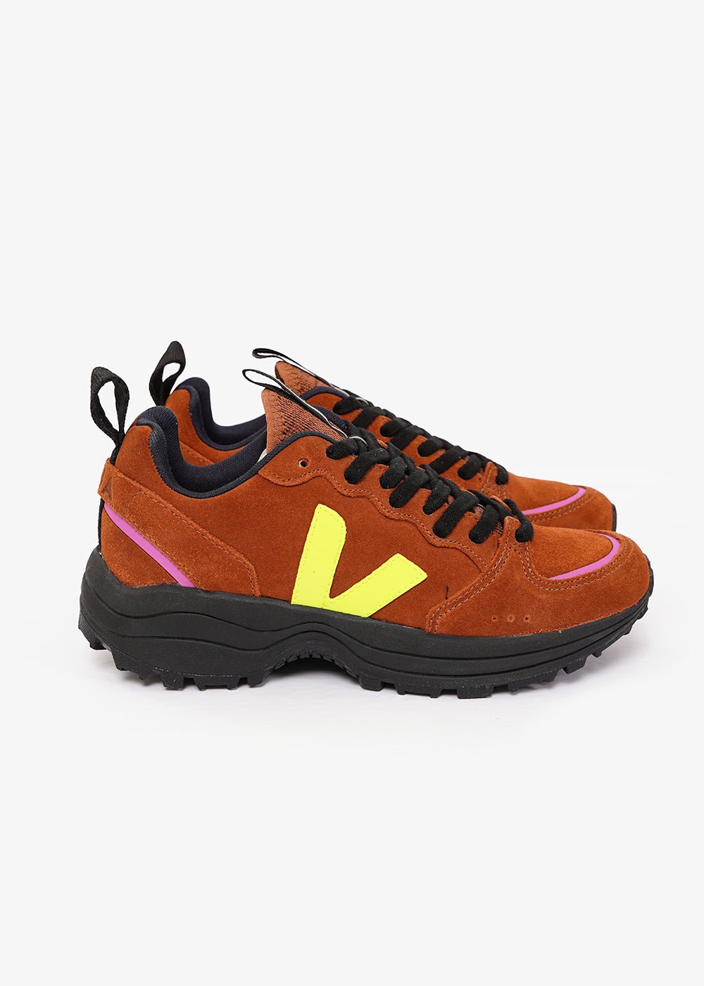 Veja Jaune Fluo Venturi Sneakers — Shop sustainable fashion and slow fashion at New Classics Studios
