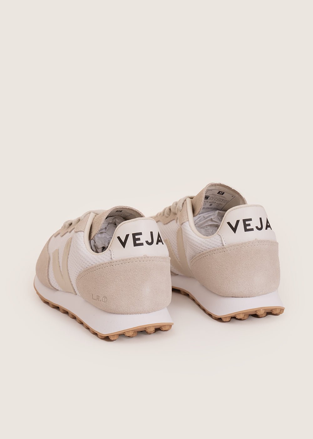 Veja White Natural Pierre Rio Branco Sneakers - New Classics Studios Sustainable Ethical Fashion Canada