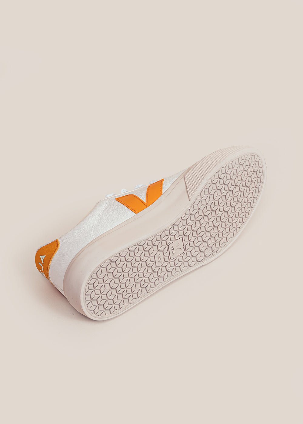Veja White Ouro Campo Sneaker - New Classics Studios Sustainable Ethical Fashion Canada