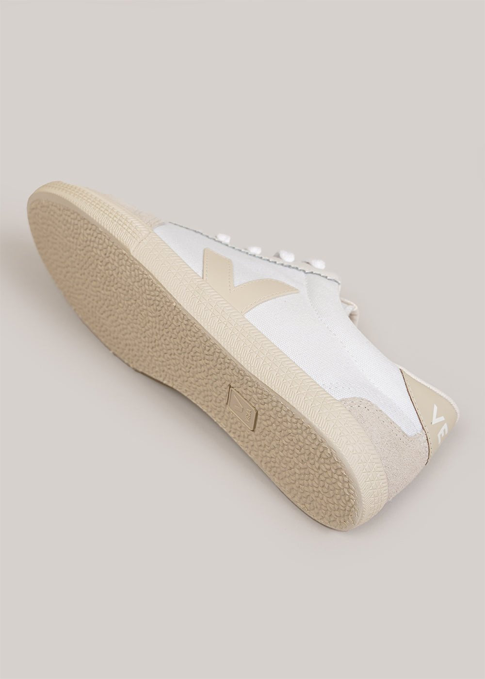 Veja White Pierre Volley Canvas Sneakers - New Classics Studios Sustainable Ethical Fashion Canada