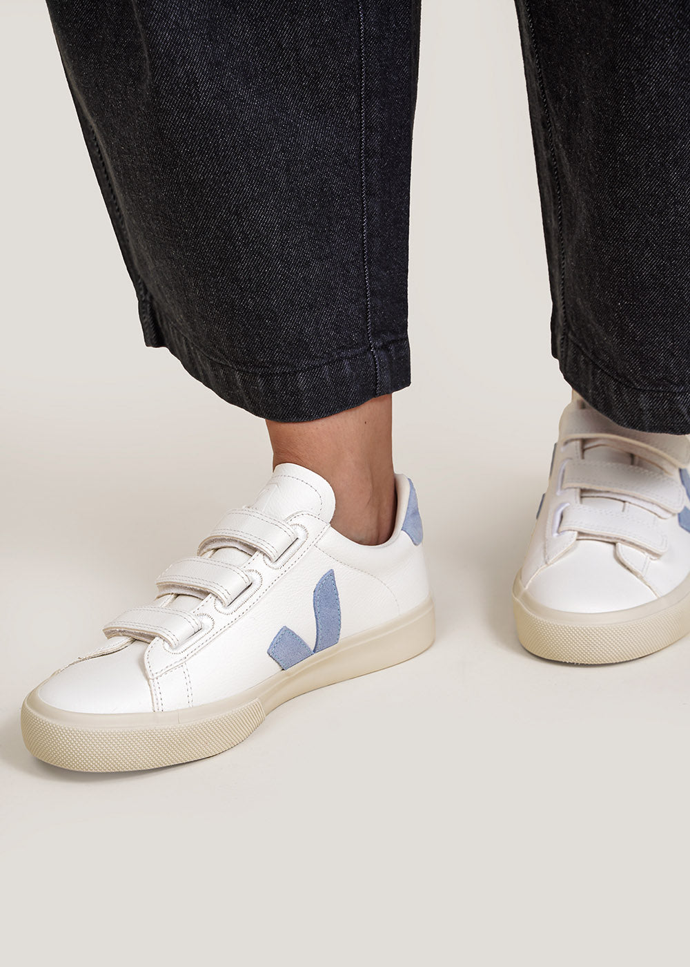 Recife Sneakers in White Steel by VEJA – New Classics Studios