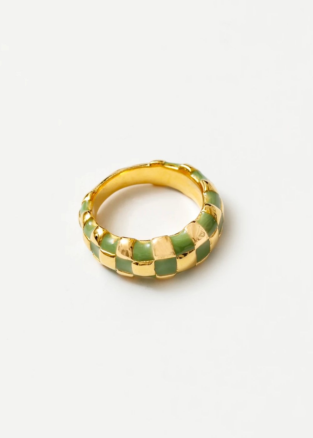 Gold/Green Libby Ring