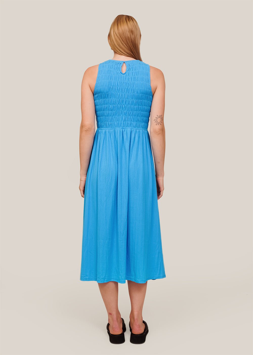 WRAY Ocean Flor Dress - New Classics Studios Sustainable Ethical Fashion Canada