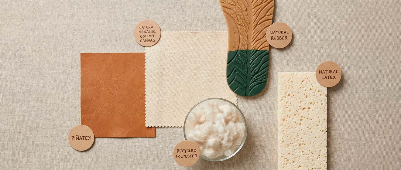 sustainable footwear materials